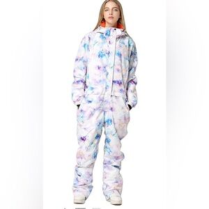 Women's Multicolor Tie-Dye jumpsuit